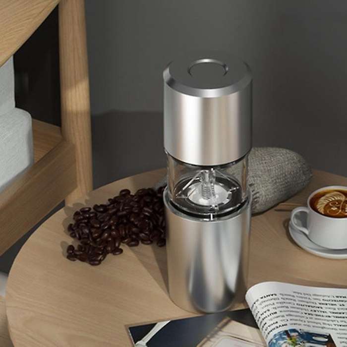 Electric Coffee Grinder Stainless Steel Adjustable Professional Coffee Bean Mill Machine