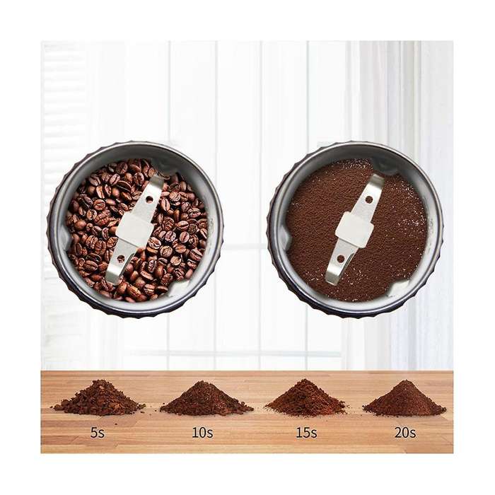 Electric Coffee Grinder Professional Portable Household Coffee Beans Mill Salt Pepper Spices Nuts G