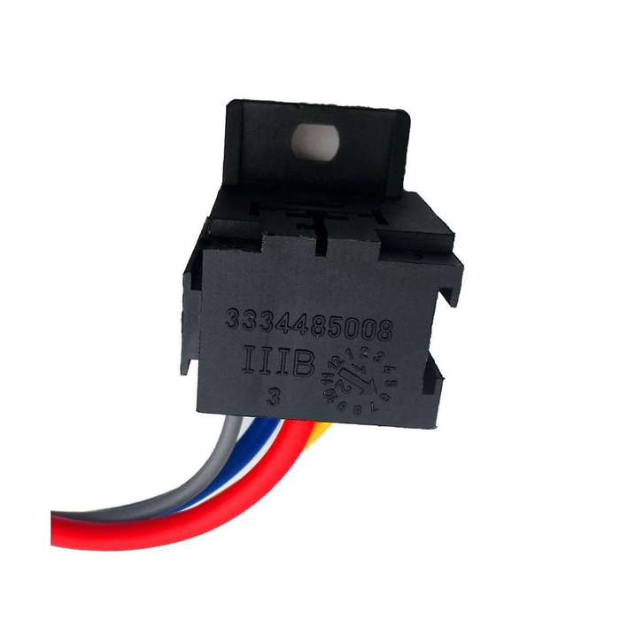 Electric Fan Fuel Pump Harness and Relay Kit 30a Relay Circuit Breaker and Crimp Terminals & Hardwa