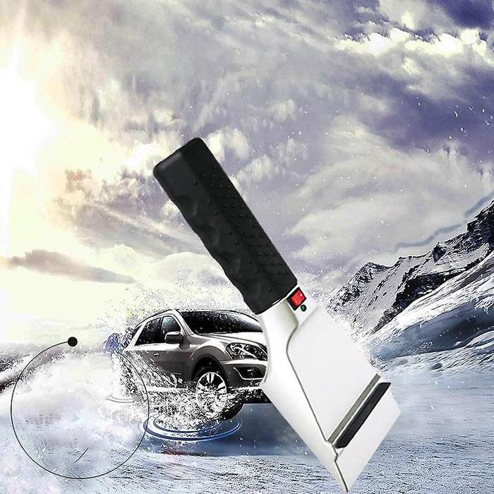 Electric Heated Car Ice Scraper Automobiles C-Igarette Lighter Snow Removal Shovel Windshield Glass
