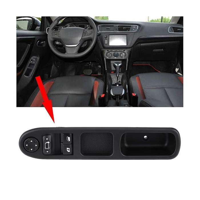 Electric Master Control Power Lifter Window Switch 6554.qc for 207 C3 2007-2014