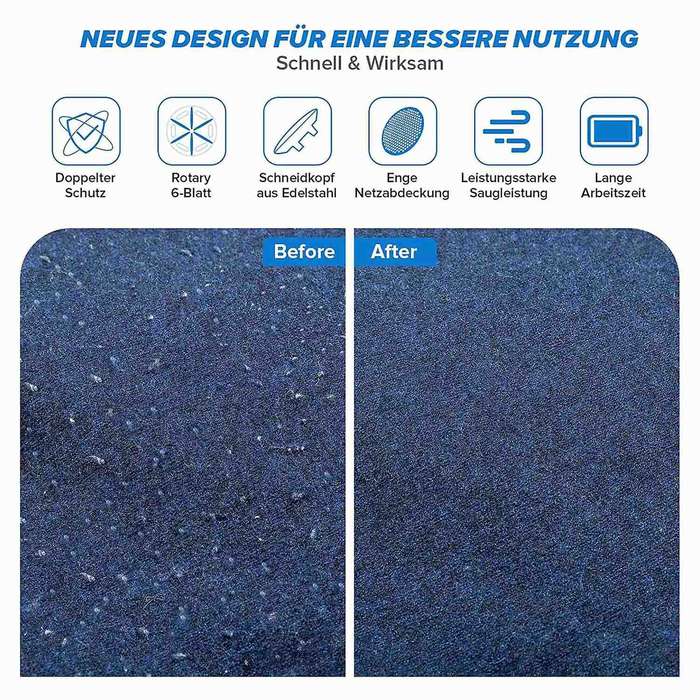Electric Lint , USB Rechargeable Lint Remover for Different Fabrics Lint Remover Lint Cutter Perfec