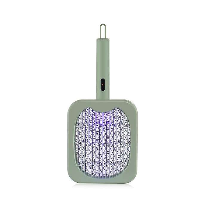 Electric Mosquito Swatter 2-in-1 Electric Zapper Racket High Voltage Handheld Mosquito Swatter Porta