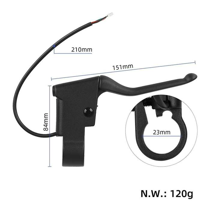 Electric Scooter Brake Lever is Suitable for M365 Brake Lever Maximum Brake Power Off Hand Brake
