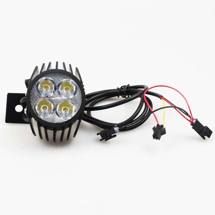 Electric Scooter Headlights 10 Inch M4led Two In One Modified External Ultra Bright Headlights Fork