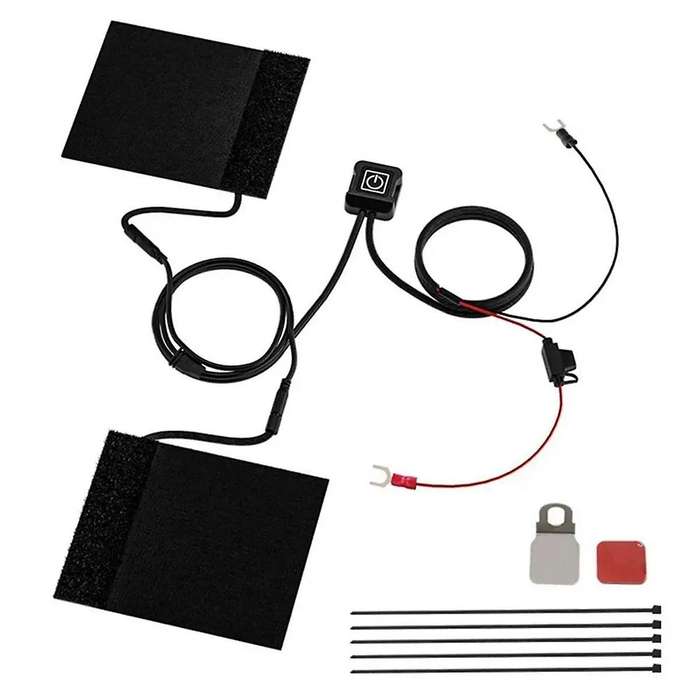 Electric Scooter Heating Handle Grip 12v 3-gear Waterproof Thermal Handlebar Heater Warmer for Moto