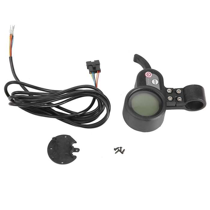 Electric Scooter LCD Screen with Accelerator Use for 10Inch Electric Display,52V