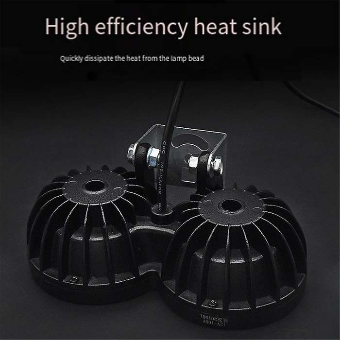Electric Scooter Led Headlight Lamp Super Bright Scooter 6 Led Fog Spotlight Working Spot Light 12-8