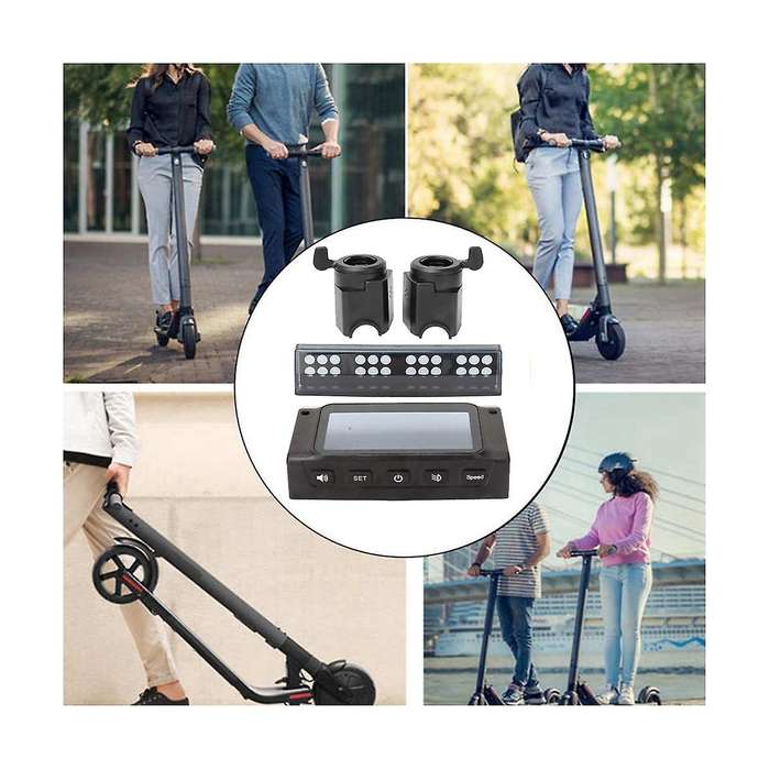 Electric Scooter Lamp Shell Display Cover Thumb Handle Kits Accessories for 8 Inch S1 S2 S3