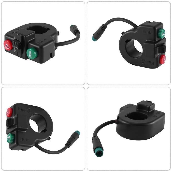 Electric Scooter Waterproof Handlebar Headlight Horn Turn Signal Switch for /PRO Electric