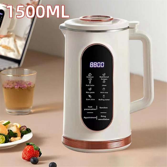 Electric Soy Milk Wall Breaking Machine 10-Leaf Blade Machine Juicer Blender Mixer Soybean Milk Make