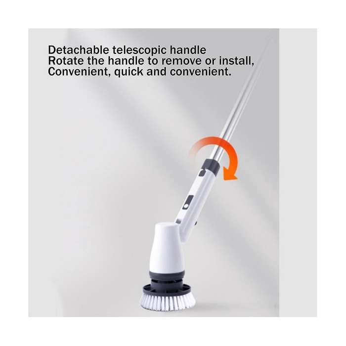 Electric Spin Scrubber, Electric Bathroom Cleaning Brush Suitable for Cleaning Walls/Floors/Bathroo