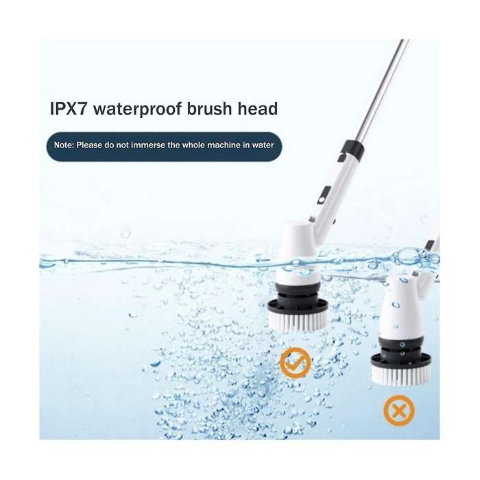 Electric Spin Scrubber, Electric Bathroom Cleaning Brush Suitable for Cleaning Walls/Floors/Bathroo