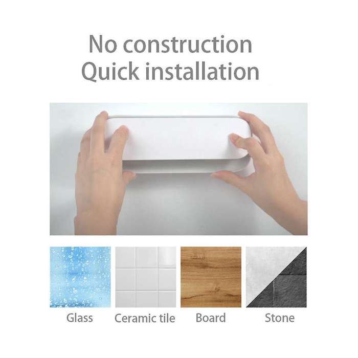 Electric Toothbrush Uv Sterilization Drying Holder Wall Mounted for Bathroom Organizer Accessories w