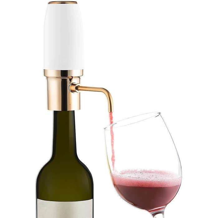 Electric Wine Aerator Pourer Automatic Smart Decanter Dispenser Rechargeable with -USB Cable B