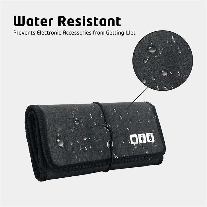 Electronic Organizer Cord Pouch, Travel Cable Charger Bag Organizer Carrying Case for Power Bank USB