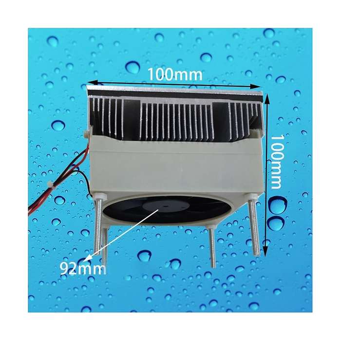 Electronic Refrigeration Board Electronic Refrigeration Platform Ultra-thin Desktop Cooler Dc12v 50