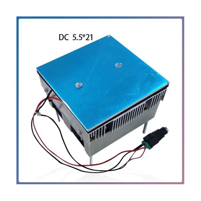 Electronic Refrigeration Board Electronic Refrigeration Platform Ultra-thin Desktop Cooler Dc12v 50
