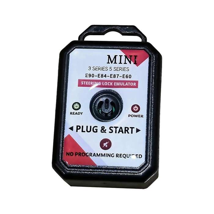 ELV Steering Lock Emulator for E60 E84 E87 E90 3 and 5 Series No Programming Plug and Start