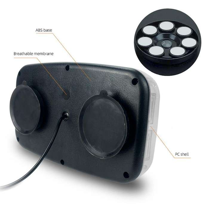Emergency Car Roof Strobe Light Signal Light Flashing Safety Warning Light Wireless Emergency Flash