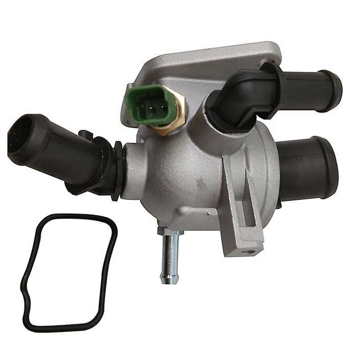 Engine Coolant Water Outlet Thermostat with Housing Assembly for Opel H Astravan MK5 D MK3