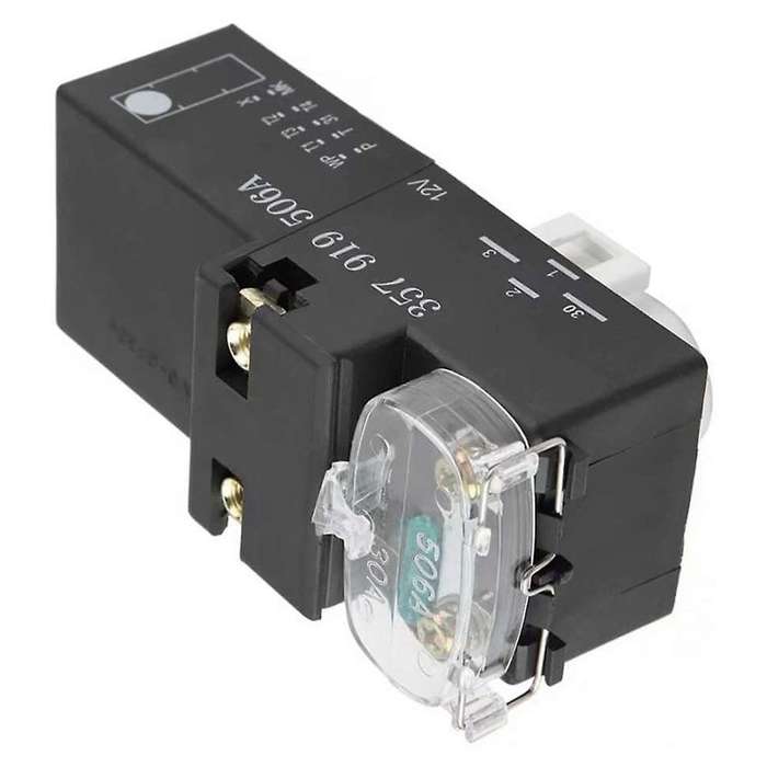 Engine Cooling Fan Control Unit Electronic Fan Relay for Golf 1.9 2.0 2.8L 357919506A