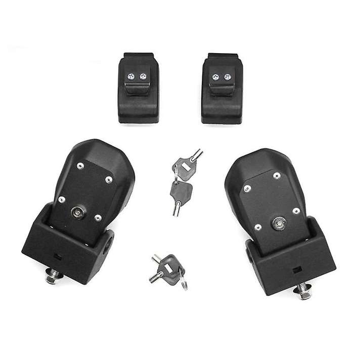 Engine Hood Latch Lock Catches Kits for Jeep Wrangler Jk 07-17 Jl