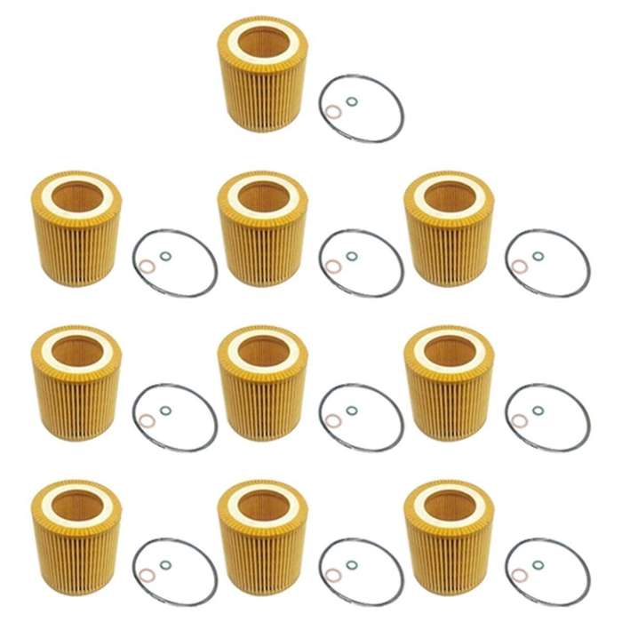 Engine Oil Filter Hu816X for E60 E82 E88 E90 E92 E93 09106015 11427541827(10PCS)