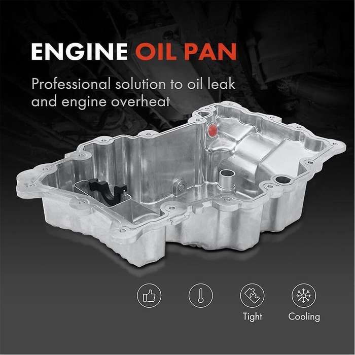 Engine Oil Pan with Bolt for 2.7T/3.0T Edge Taurus 2015-2018 for MKZ , FT4E6675DC , FT4Z-6675-A