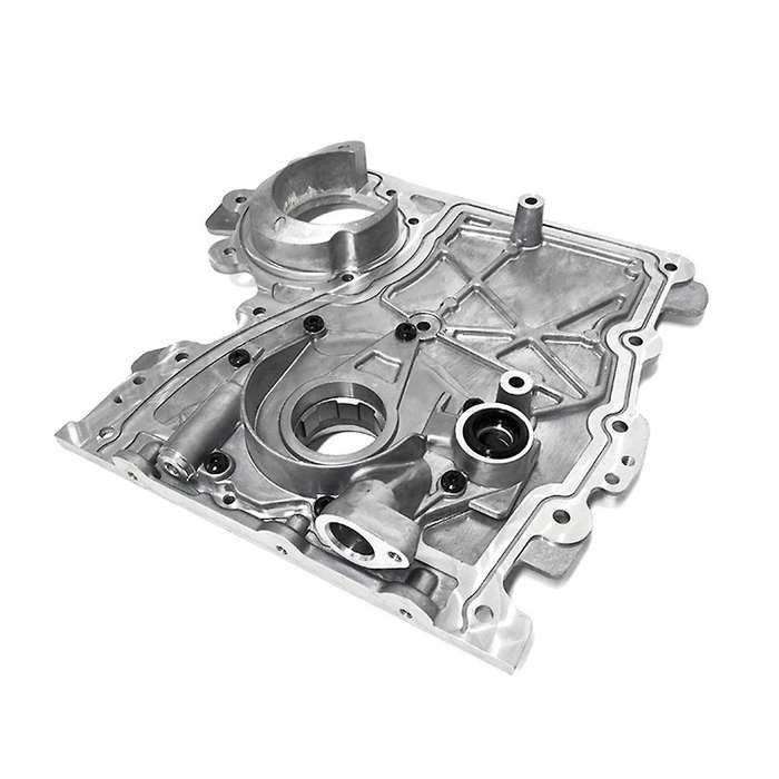 Engine Timing Chain Cover with Oil Pump 12601932 12628565 For