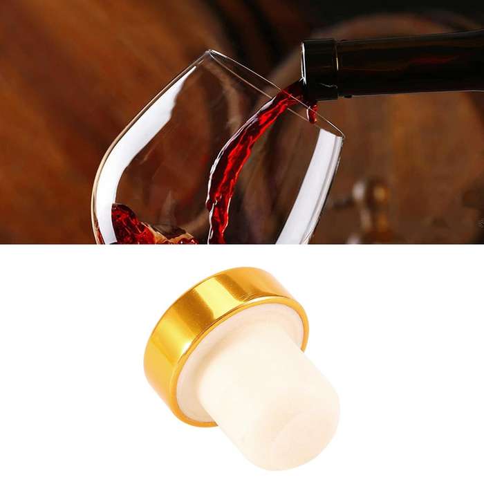 Environmentally Polymer T-shaped Stopper, Wine Cork Stopper, Wine Cork, 5 Pieces