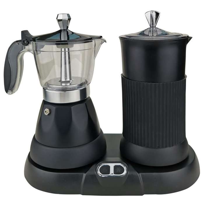 Espresso Coffee Machines with Milk Frother Coffee Maker with One-Click Operation, Cappuccino Machine