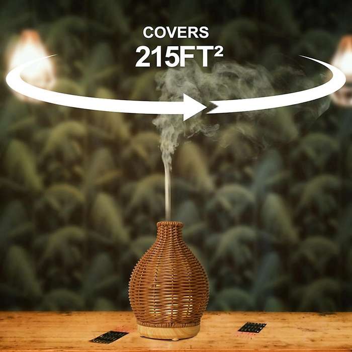 Essential Oil Diffuser Rattan Aroma Mist Humidifiers for Home