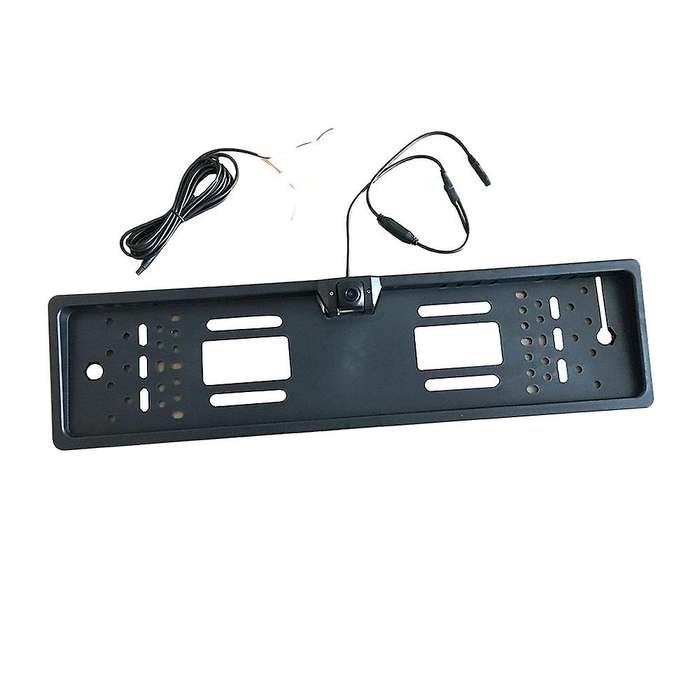 EU European Car Wifi License Plate Frame Wireless Rear View Camera Waterproof Reverse Backup Camera