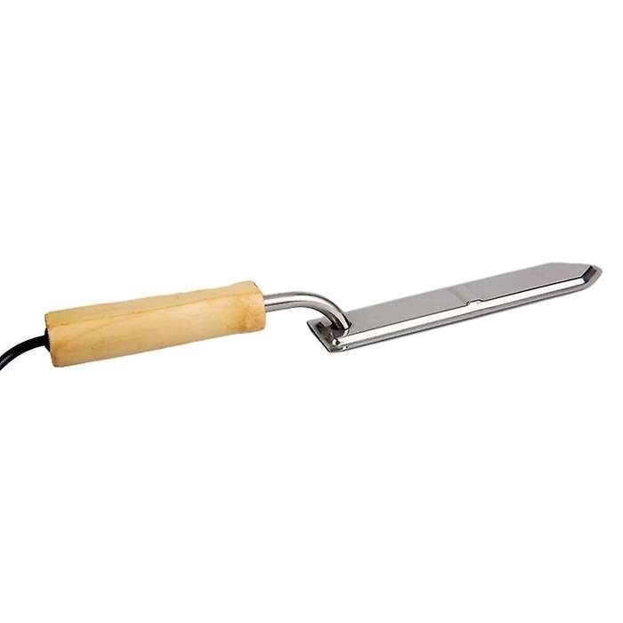 EU Plug AC220V Electric Honey Knife Bee Beekeeping Equipment Electric Heating Handle Wooden Tools Ho