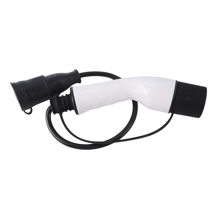 EV Connector 16A Type 2 Male Plug to Schuko Socket EV Charging Adapter for EV Charging Station Elect