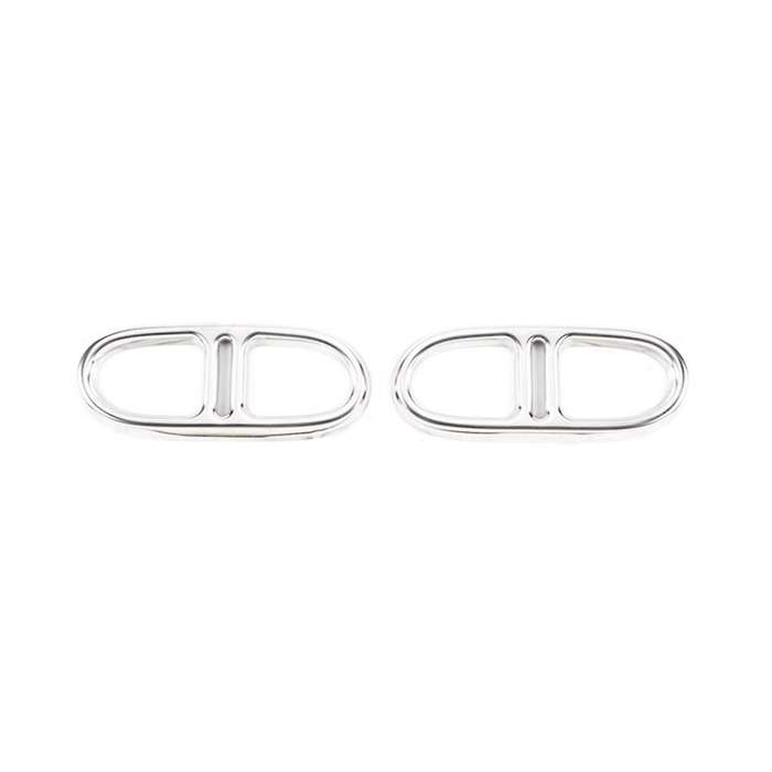 Exhaust Tailpipe Trim Four-out Tailpipe Trim Frame for - Gla/ 2020-2021