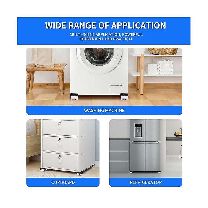 Expandable Appliance Roller-appliance Rollers for Washer and Dryer,base Mover for Washer and Dryer