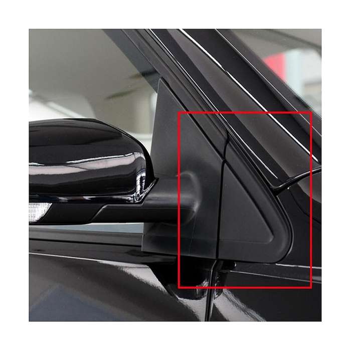 Exterior Wing Triangle Cover Rearview Mirror Trim for 4 9n Sedan 2007 2009 2010 6q0853273a 6q085327