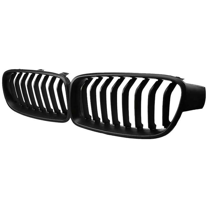 F30 , Front Hood Kidney Grille for  3 Series F30 F31 F35 2012-2018 (single Slat Black)