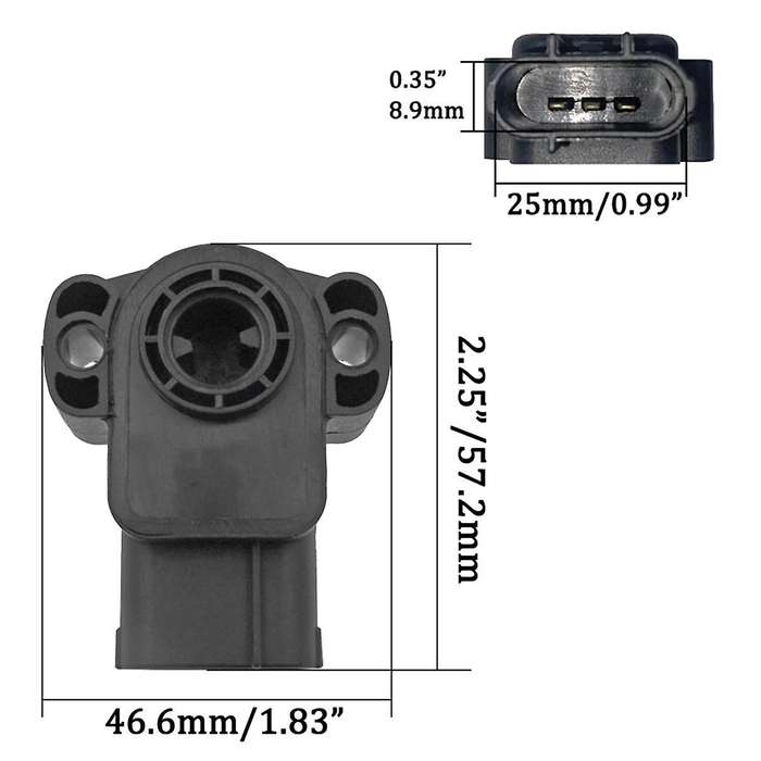 F6cf-98989- F6cf98989ba Throttle Sensor Potentiometer for Focus Escort Tracer Mercury 2.0- 1995-200