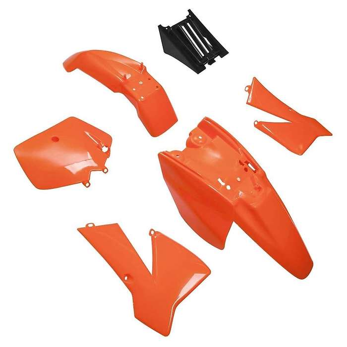 Fairing Body Cover Parts Kit Orange for 50 50cc 50sx Mini Dirt Pit Kids for Ktm50 Senior Jr