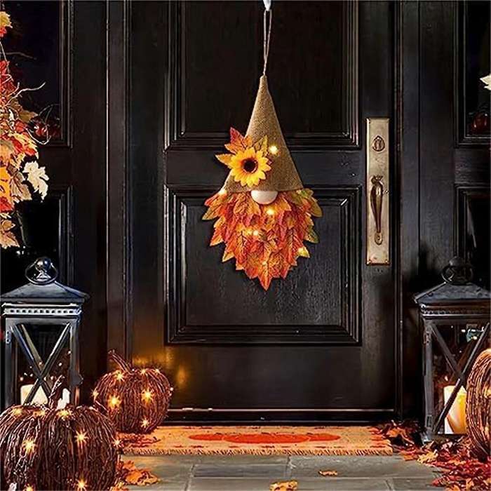 Fall Door Hanger Festival Pendant Ornament for Home Front Door Wall Decorations Party Supplies