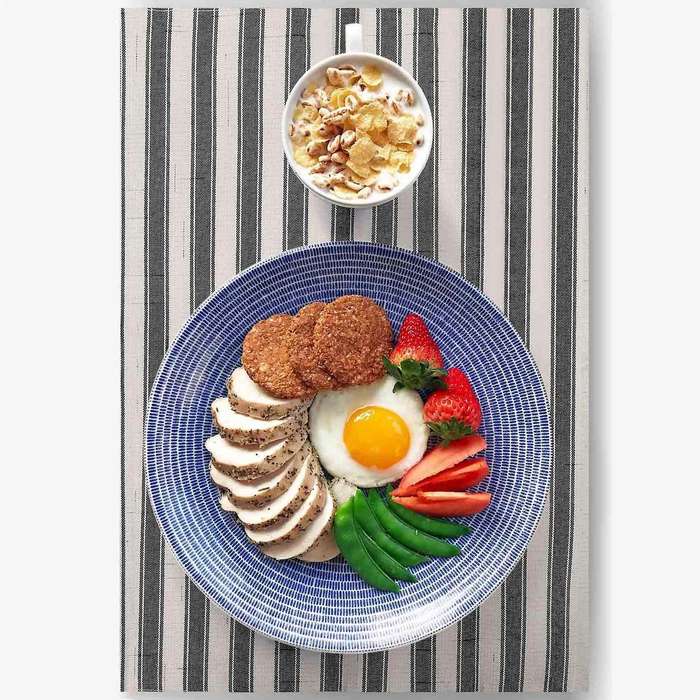 Farmhouse Placematstable Mats Resistant Dining Table Mats for Kitchen Table Set Of 6