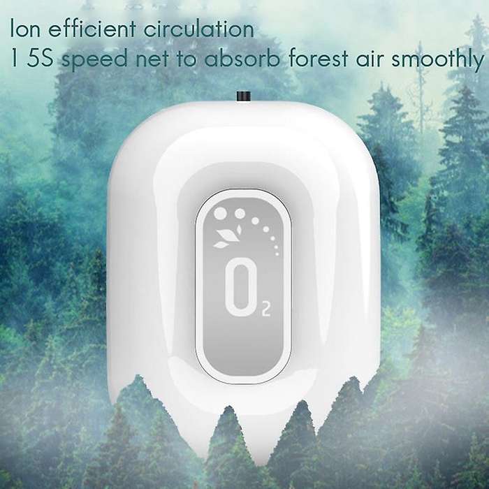 Fashionable Personal Wearable Mini Portable Negative Ion Necklace Hanging Neck Air Purifier Ionizer