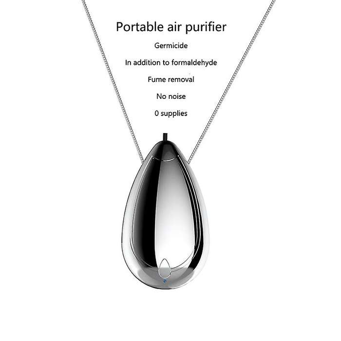 Fashionable Personal Wearable Mini Portable Rechargeable Negative Hanging Neck Air Purifier