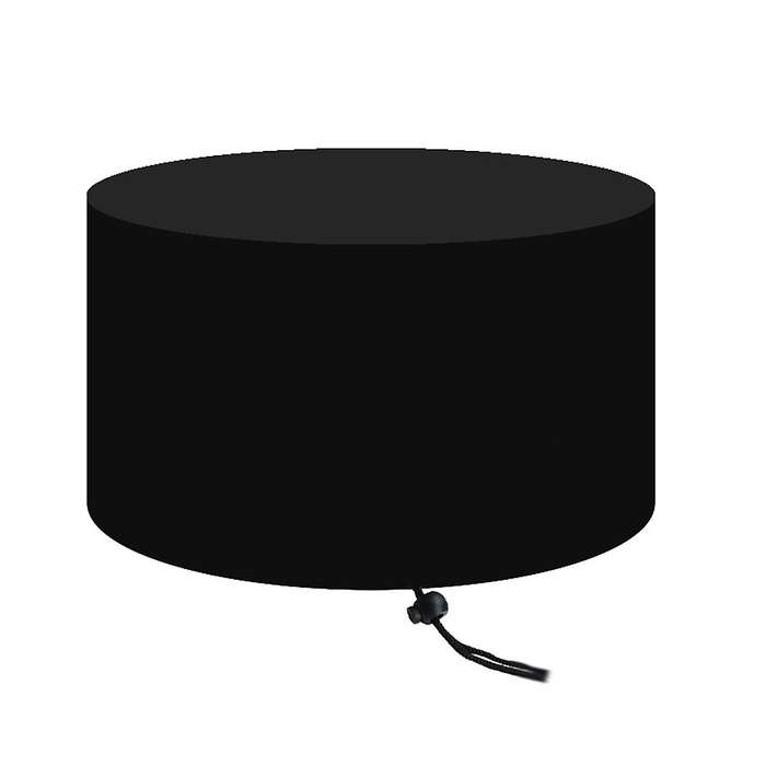 Fire Pit Cover Round, Waterproof Windproof Oxford Cloth Fire Pit Fireplace Outdoor Furnitureprotecti