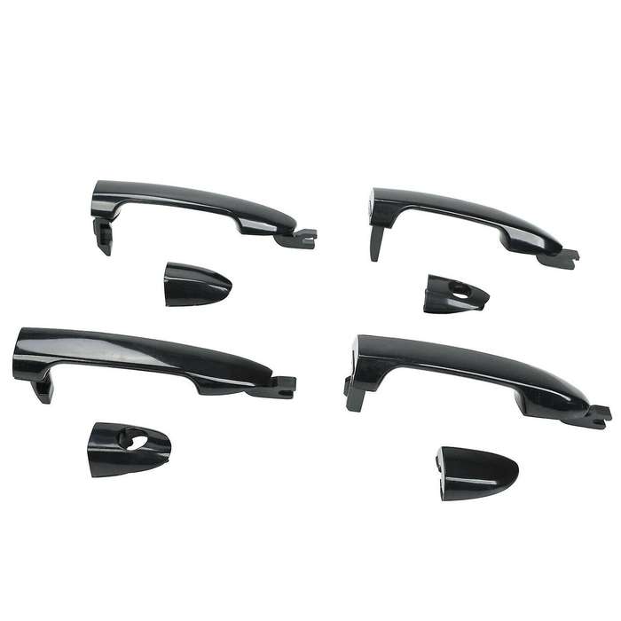 Fit 2004-2009 Spectra Set of 4Pcs Exterior Outside Door Handle Front Rear