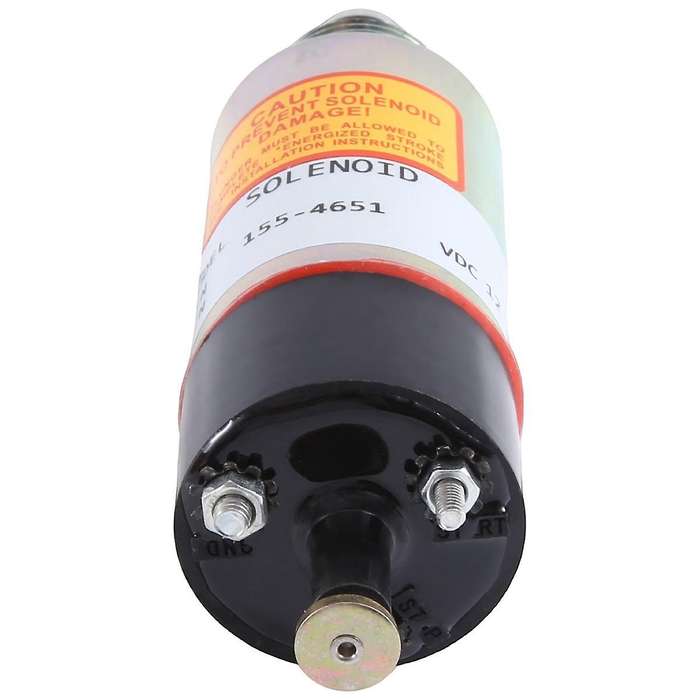 Fit for 155-4651 1554651 3126 Fuel Shut Off 12 Volt Solenoid Valve
