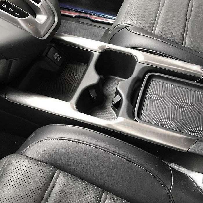 Fit for -V 2017 2018 2019 Front Console Cup Holder Panel Cover Trim